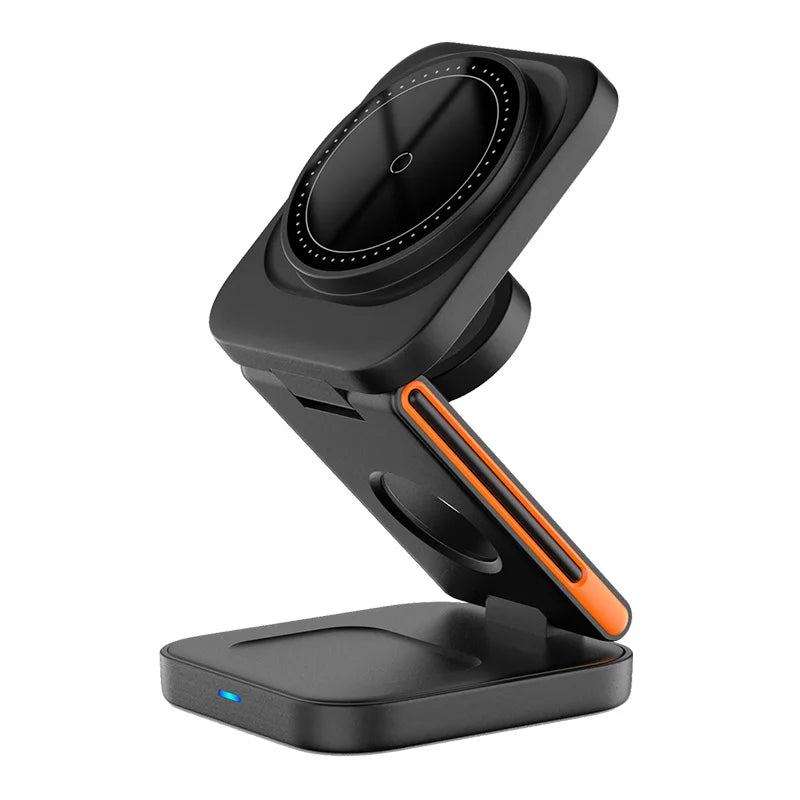 3-in-1 Foldable Magnetic Wireless Charger
