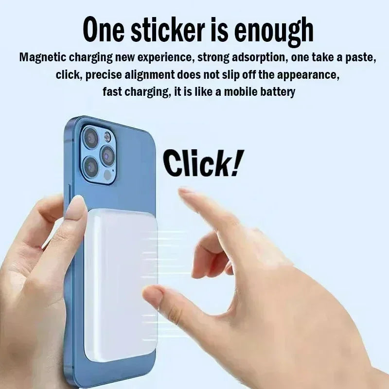 Wireless Magnetic Power Bank for Magsafe Charger