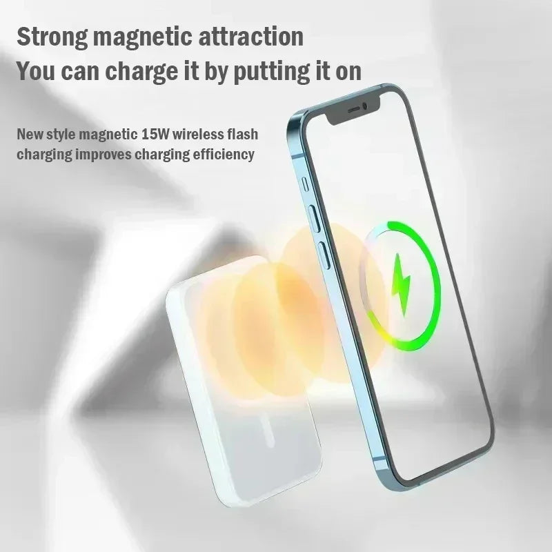 Wireless Magnetic Power Bank for Magsafe Charger