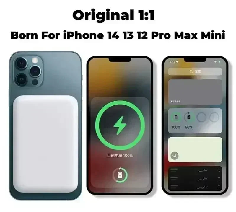 Wireless Magnetic Power Bank for Magsafe Charger